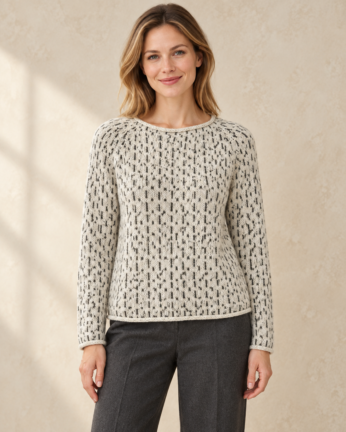 Dames Elegante Gebreide Trui
