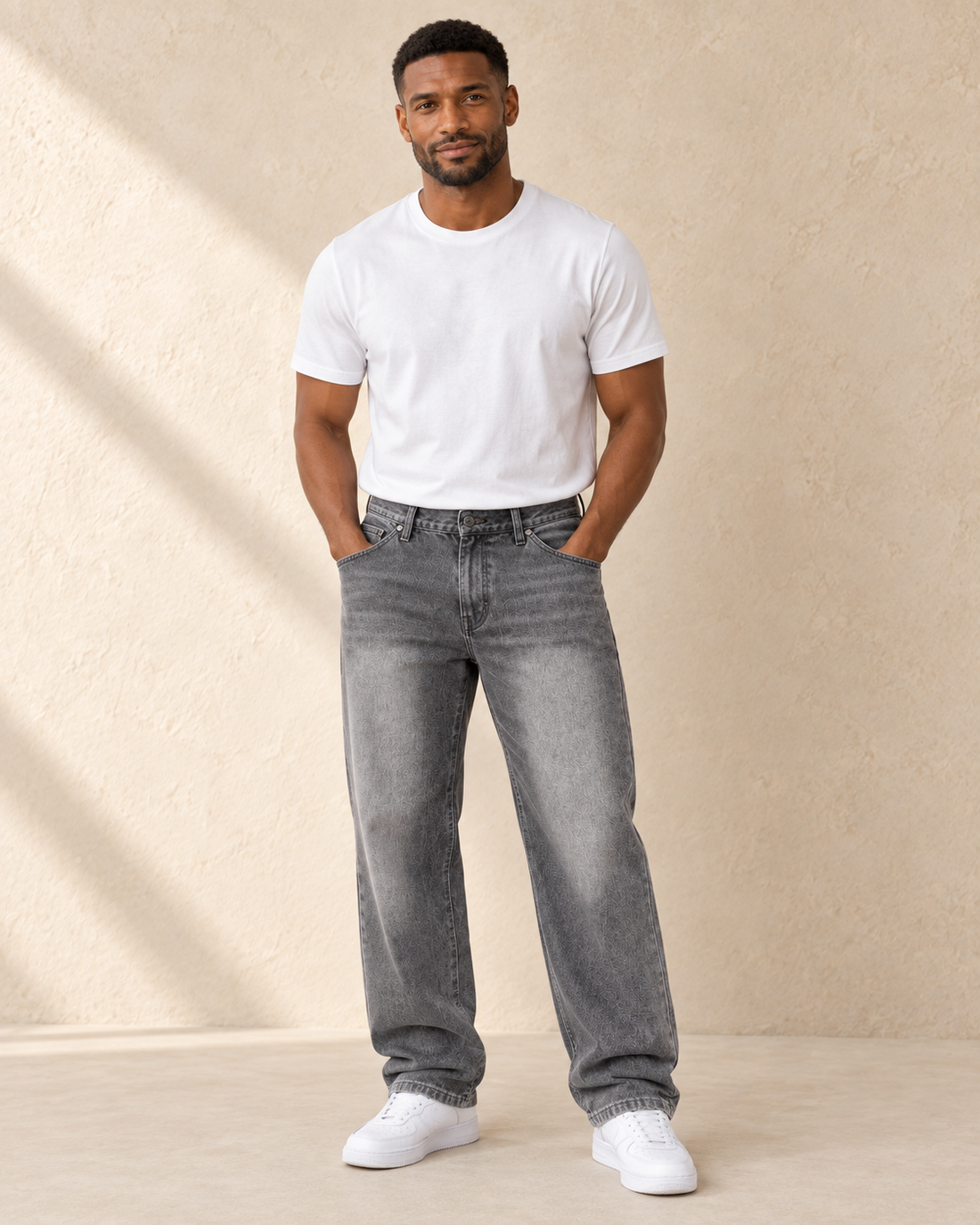 Heren Jeans Loose Fit