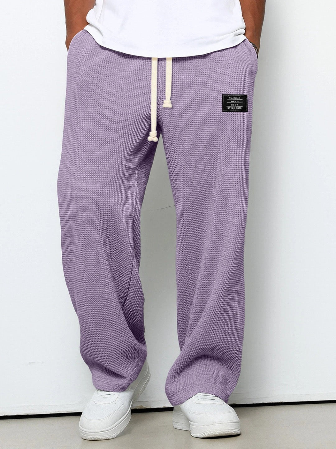 Flexaro Relaxed Heren Broek met Verstelbare Taille