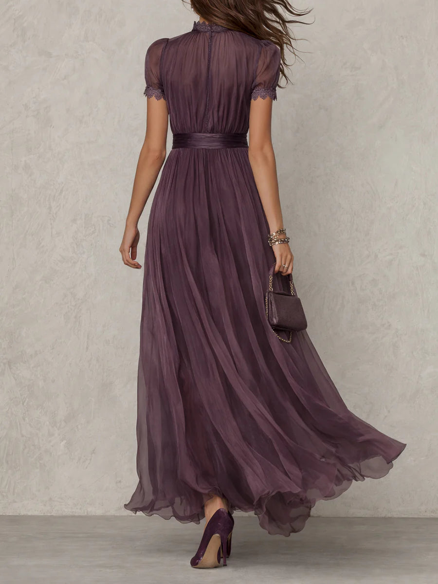 Flavira Lace Elegance Maxi Jurk