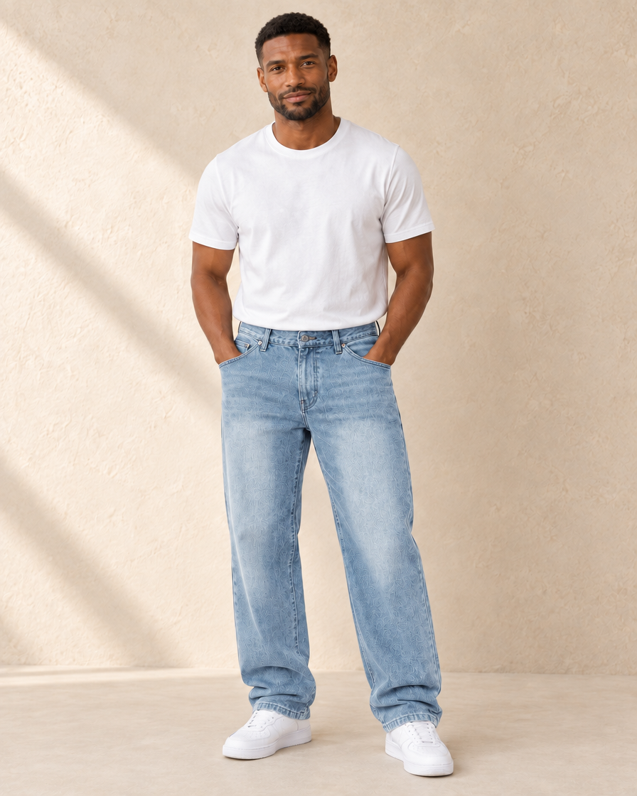 Heren Jeans Loose Fit