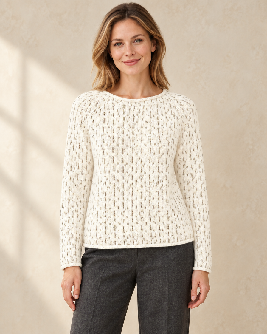 Dames Elegante Gebreide Trui