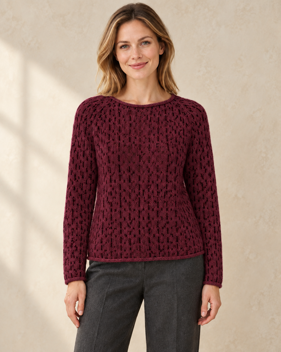Dames Elegante Gebreide Trui