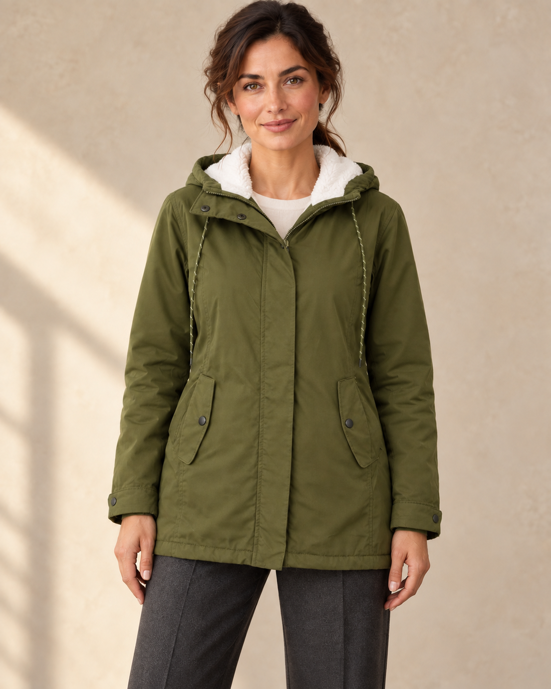 Dames Parka met Capuchon