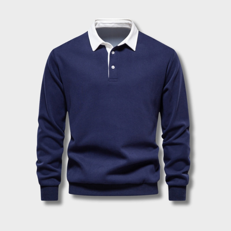 Arthur | Nette polosweater voor heren