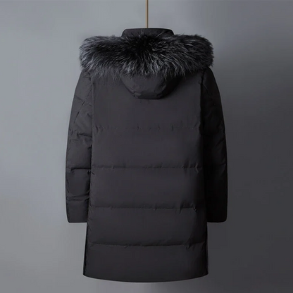 Heren Parka Winterjas met Bont Capuchon | Wessel