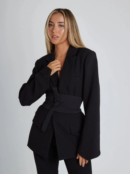 Elif | Blazer Met Riem