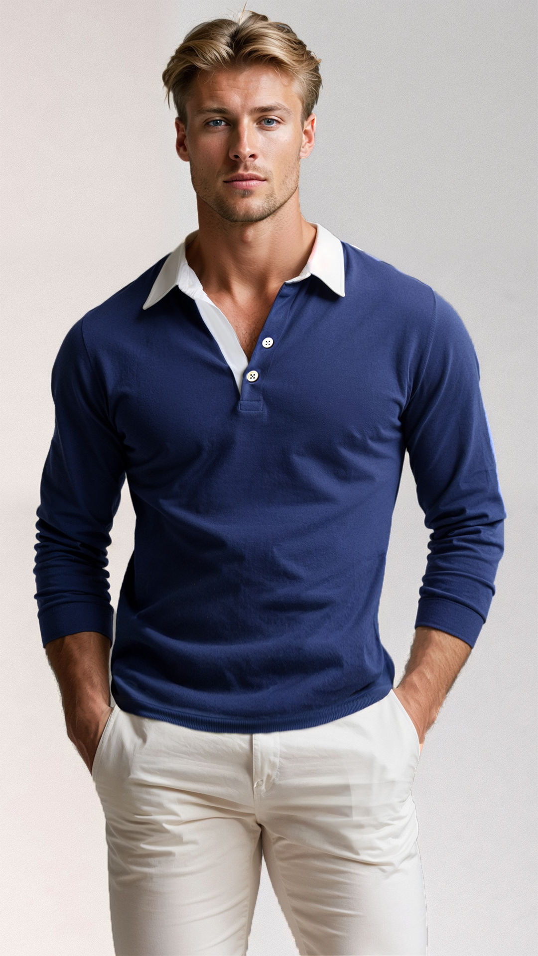 Arthur | Nette polosweater voor heren