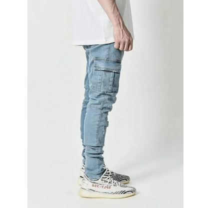 Denim Cargo Broek | Tom