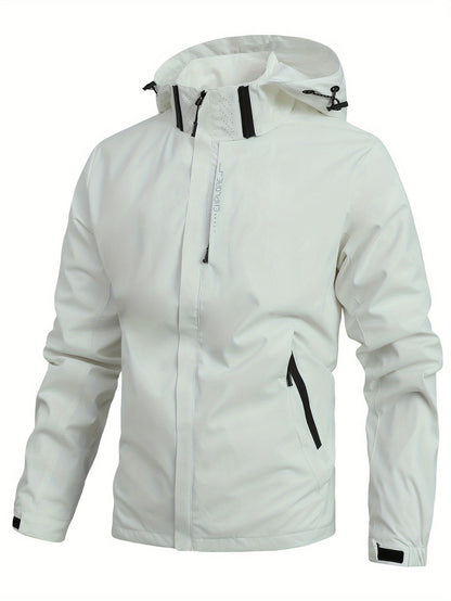 Casual outdoor herenjas met capuchon | Jeroen