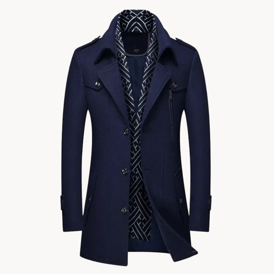 Wollen Overcoat | Floris