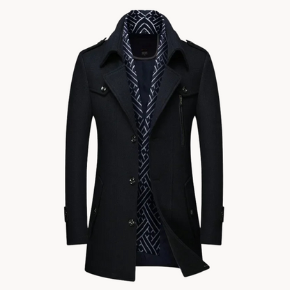 Wollen Overcoat | Floris