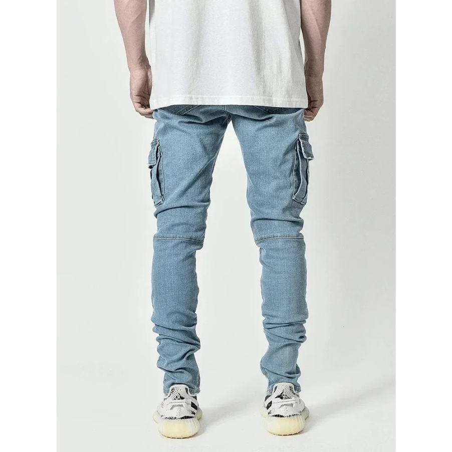 Denim Cargo Broek | Tom