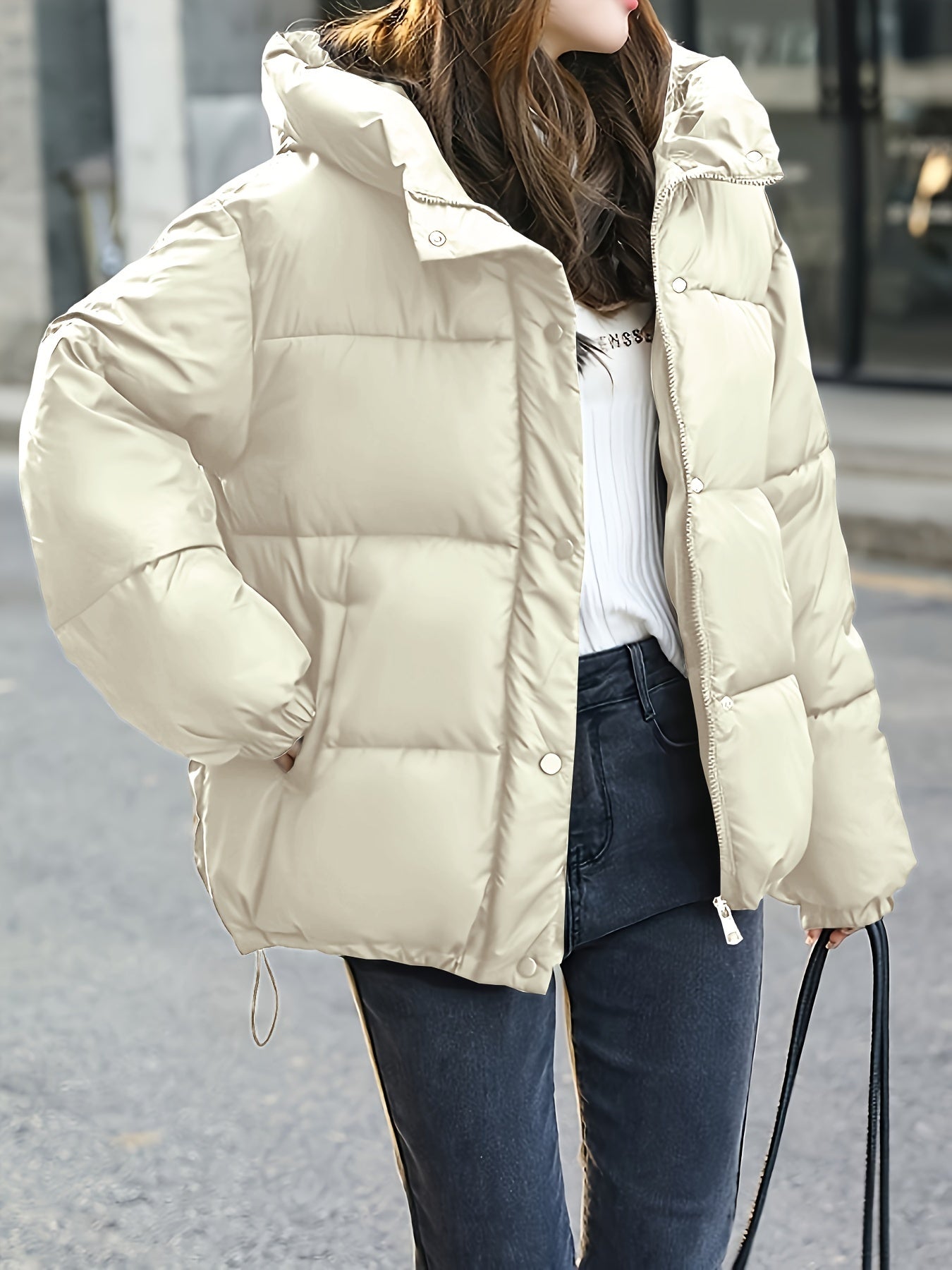 Puffer winterjas voor dames | Lauren