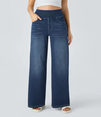 Comfort jeans met hoge taille | Milla