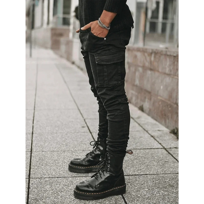 Denim Cargo Broek | Tom