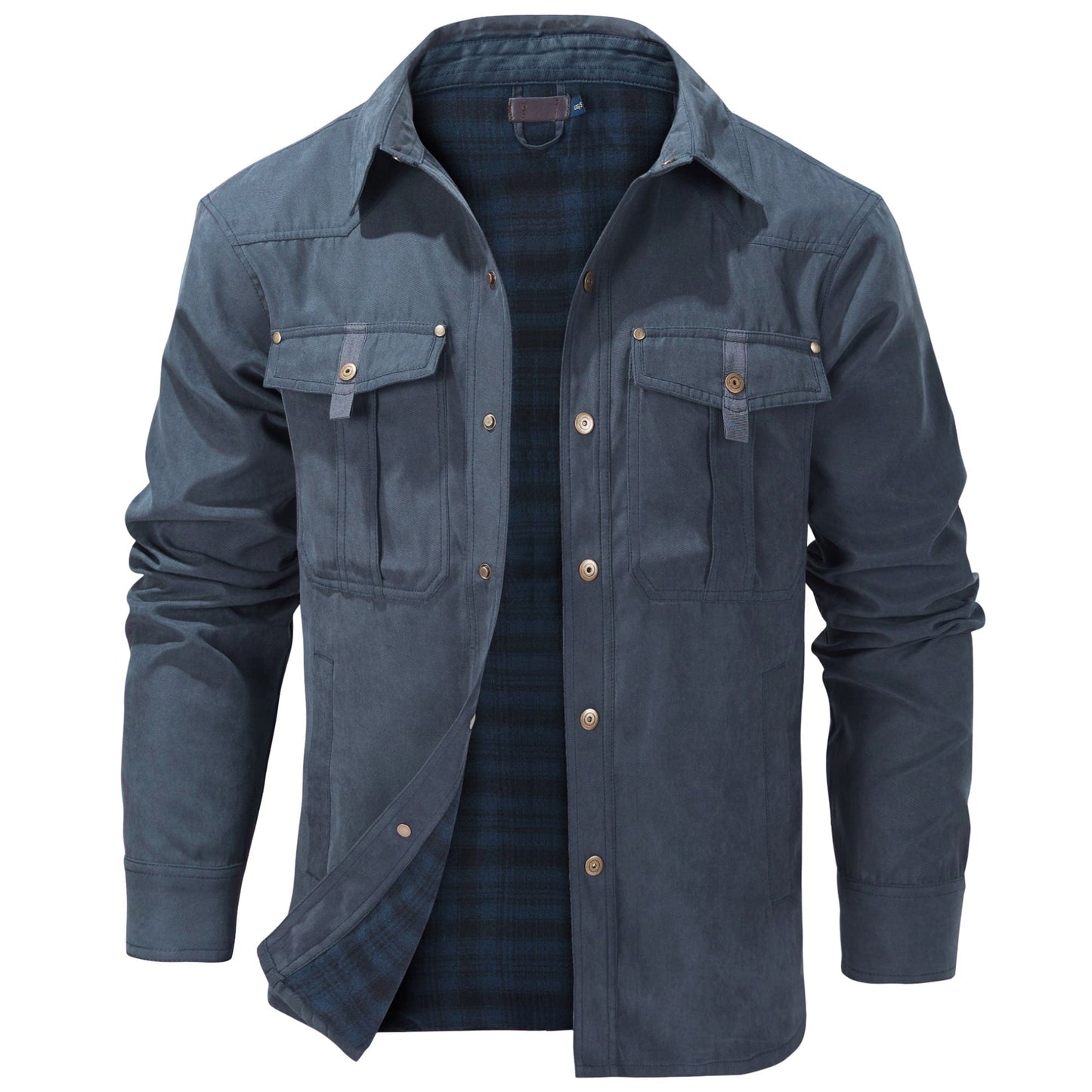 Mathis | Gevoerd denim jack