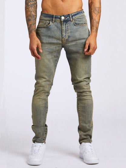 Taps toelopende skinny-fit jeans | Albert