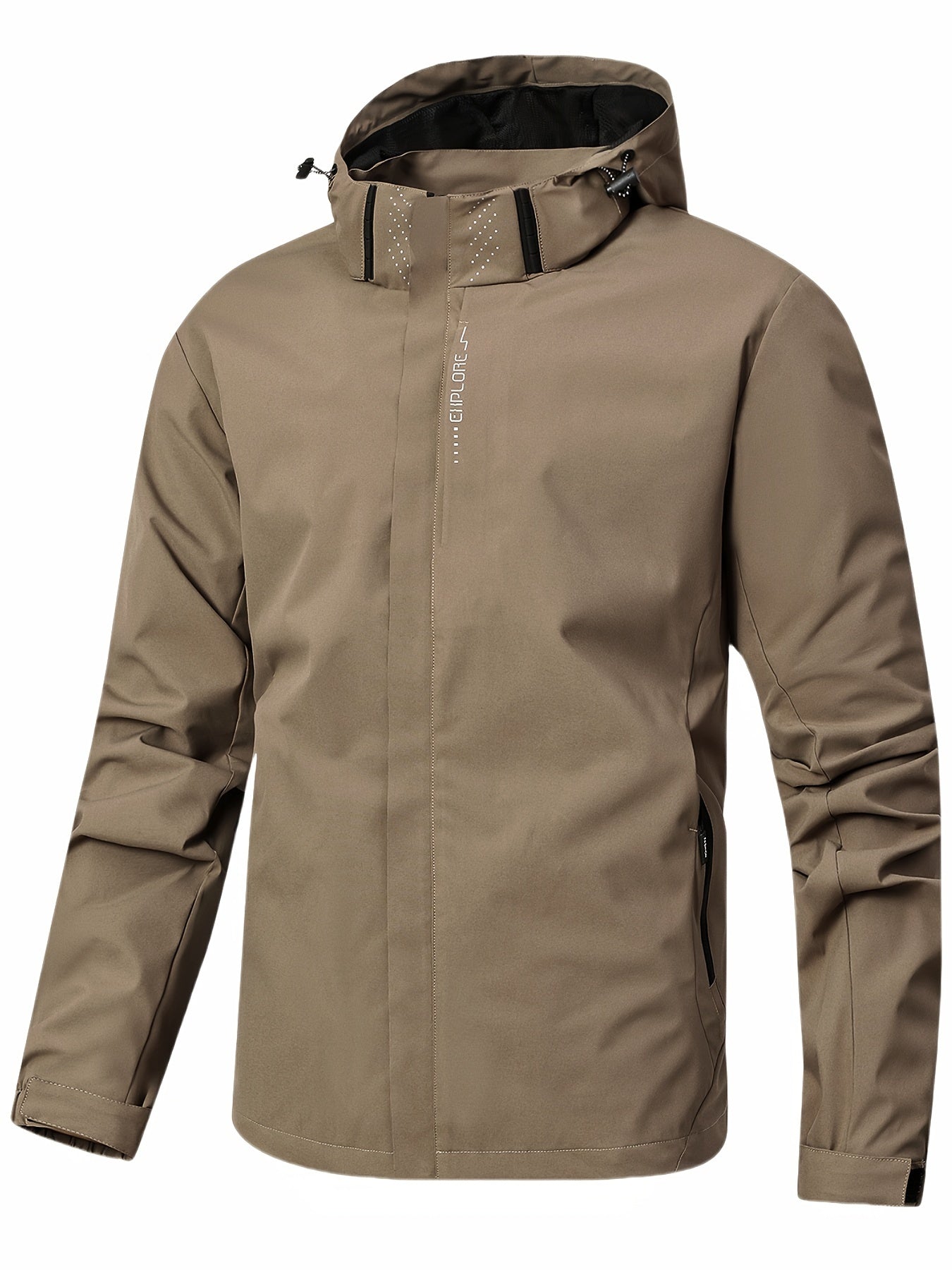 Casual outdoor herenjas met capuchon | Jeroen