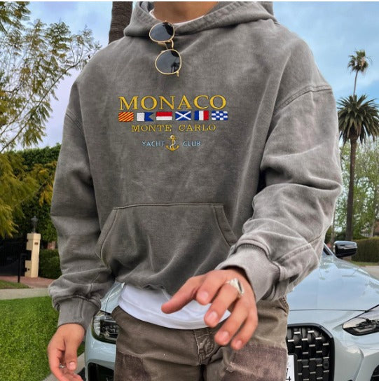 Eduard |  Old money Monaco yacht club hoodie