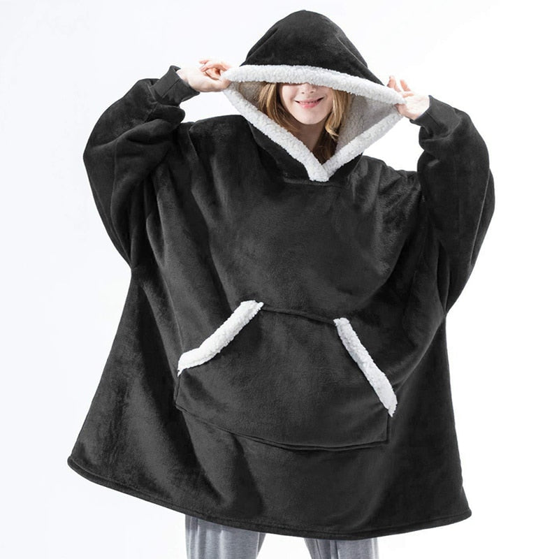 Comfy™ | Zachte Hoodie en Comfy Deken in één