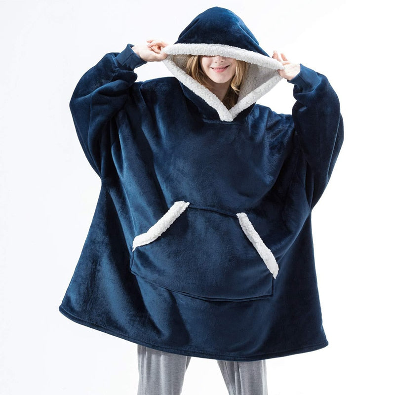 Comfy™ | Zachte Hoodie en Comfy Deken in één