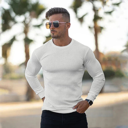 Jayden | Slim-fit sweater met lange mouwen