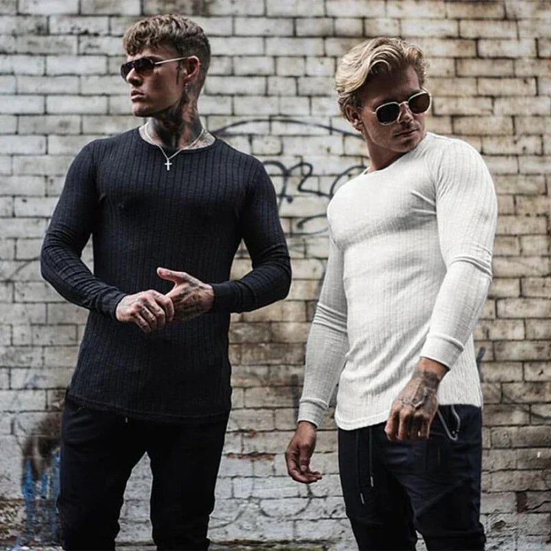 Jayden | Slim-fit sweater met lange mouwen