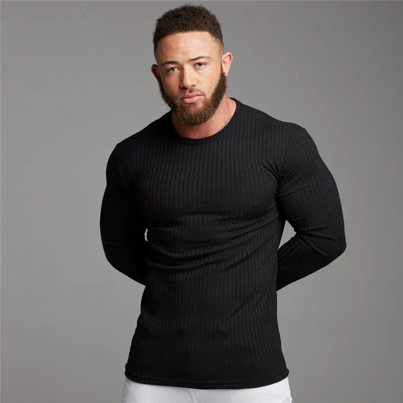 Jayden | Slim-fit sweater met lange mouwen