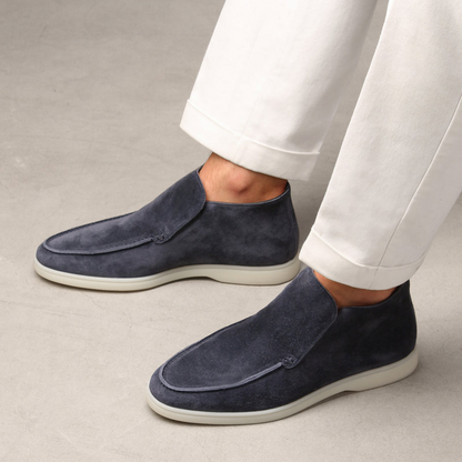 Kalfssuède loafers | Wouter