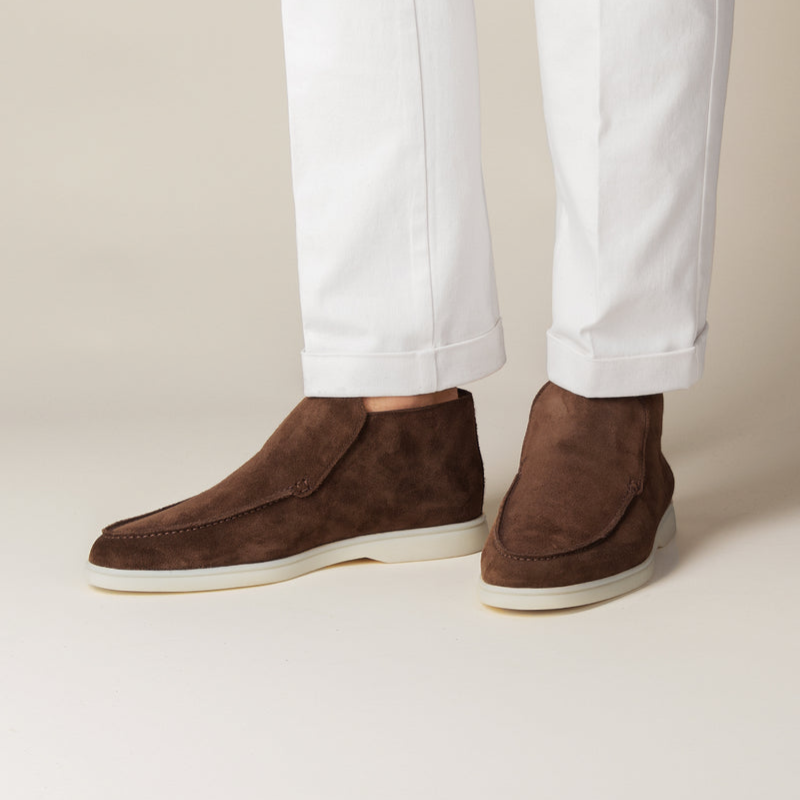 Kalfssuède loafers | Wouter