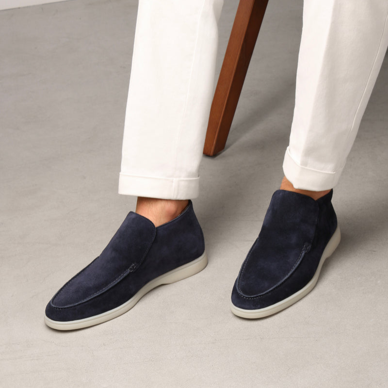 Kalfssuède loafers | Wouter