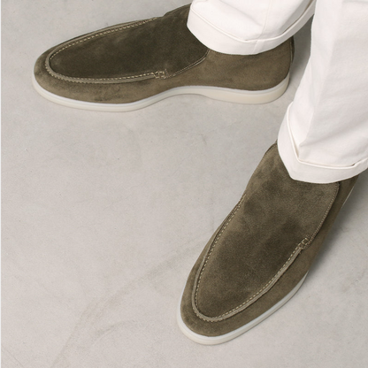 Kalfssuède loafers | Wouter