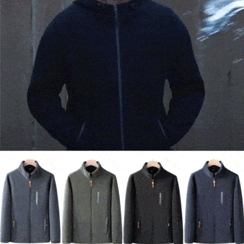 Fleece jack met warme voering | Adriaan