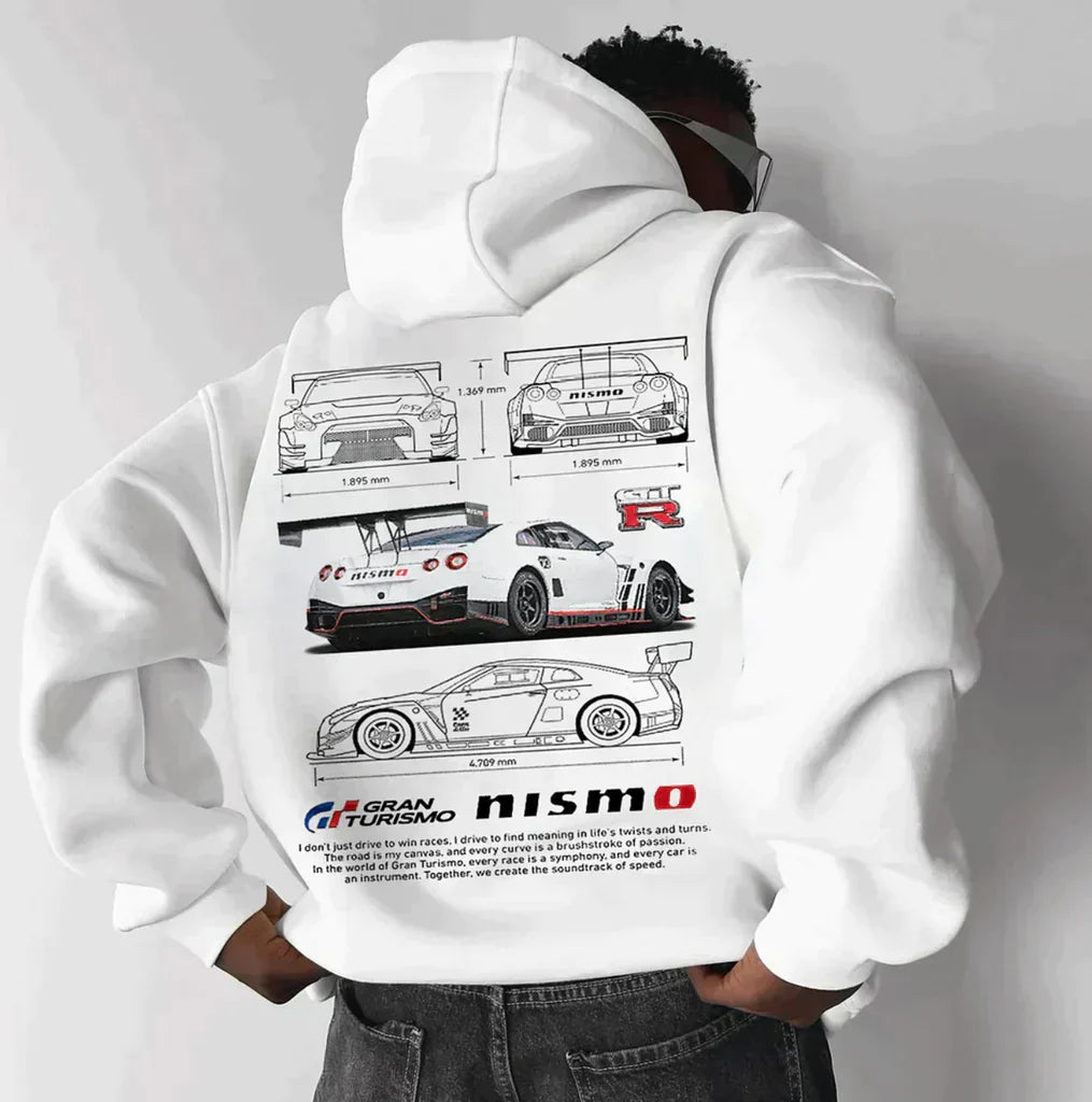 Oversized racing hoodie | Lizette