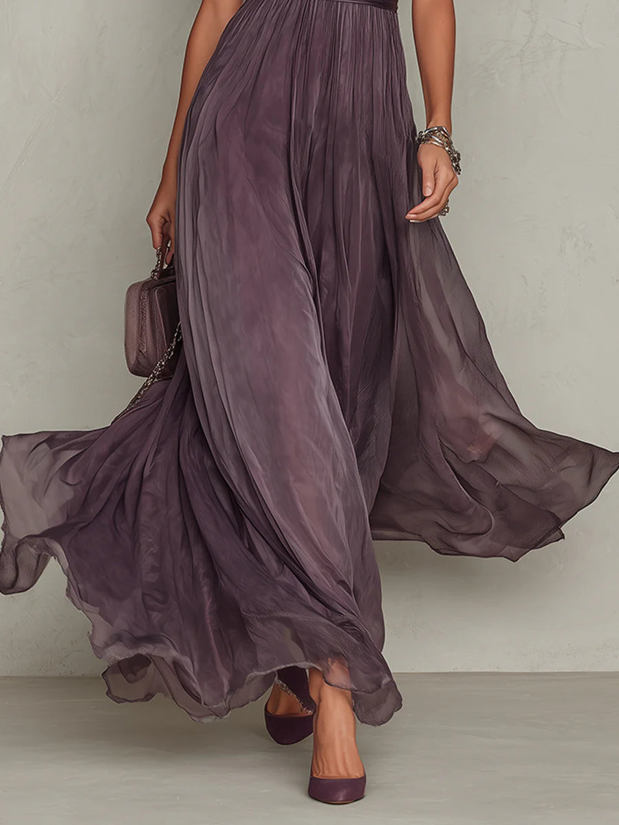 Flavira Lace Elegance Maxi Jurk