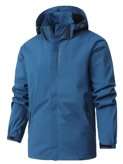 Casual outdoor herenjas met capuchon | Jeroen