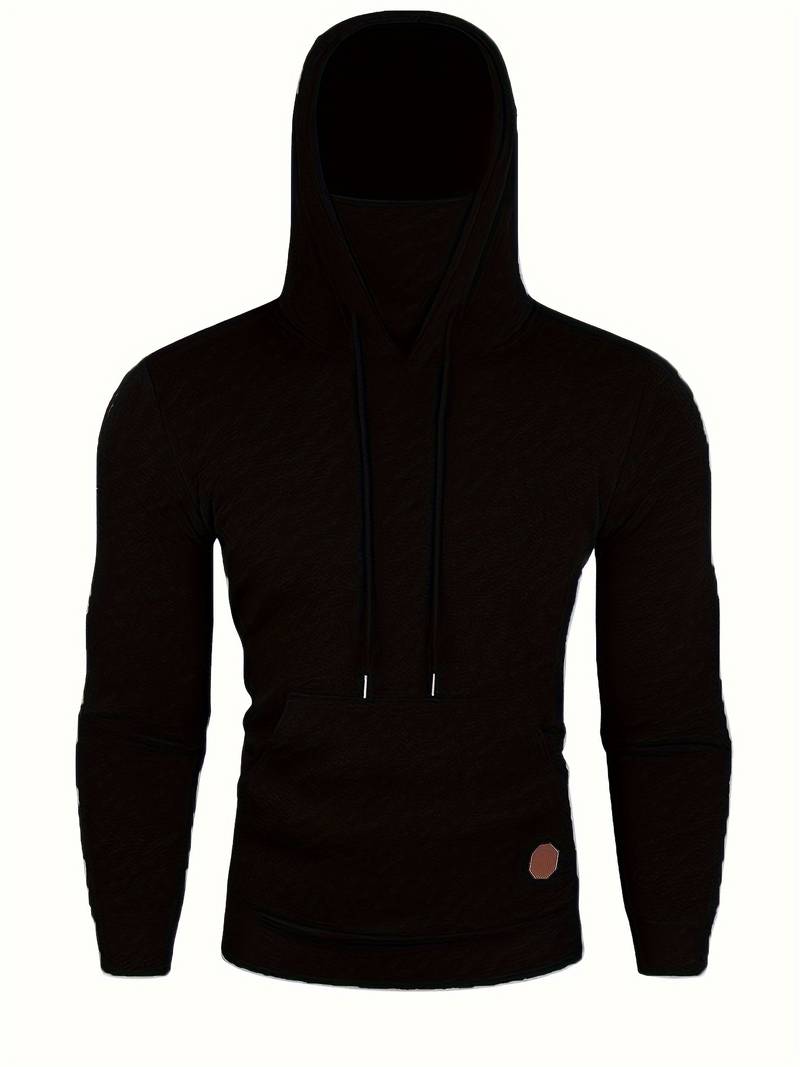 Stijlvolle hoodie met ingebouwde masker | Sjoerd