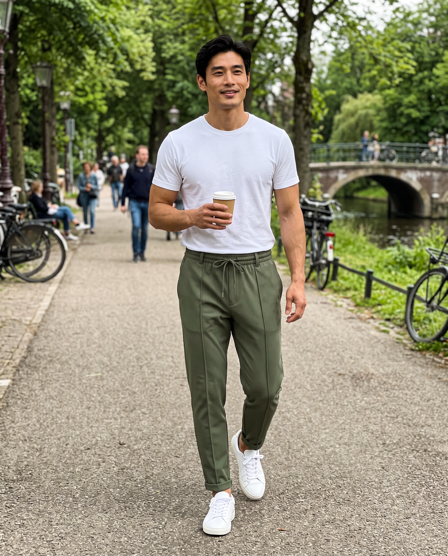 Zo draag je 'm – Heren Joggingbroek