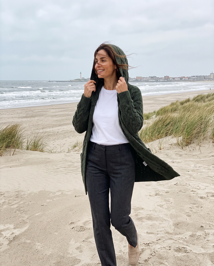 Zo draag je 'm – Dames Lang Vest