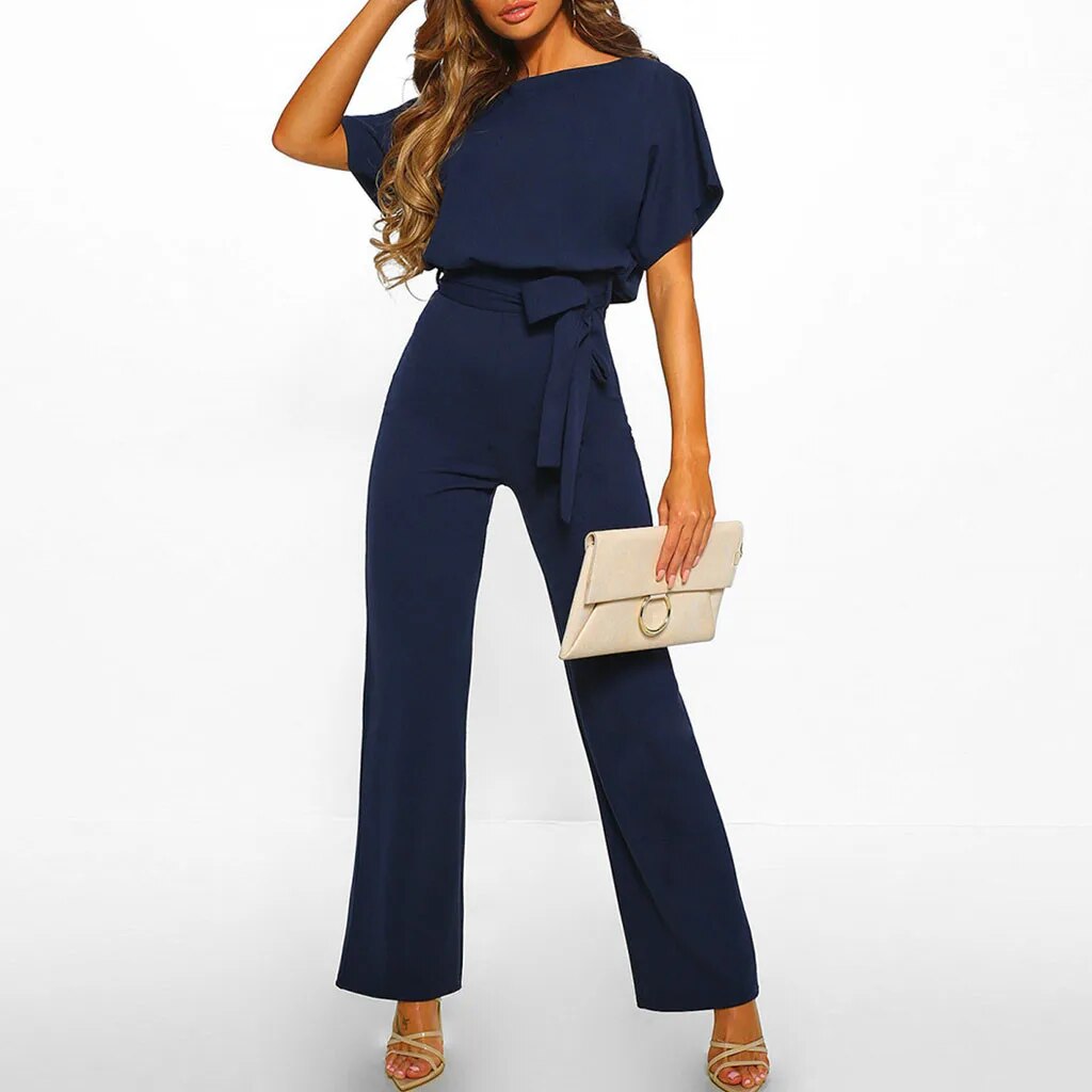 Mara | Stijlvolle jumpsuit met tailleband