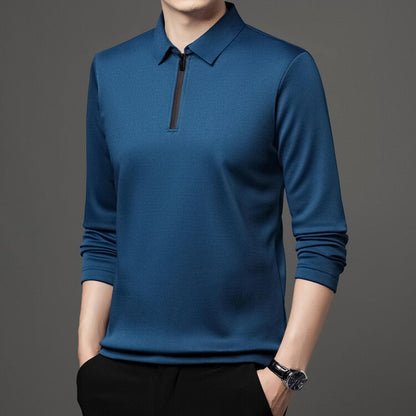 Poloshirt met halve rits | Youri