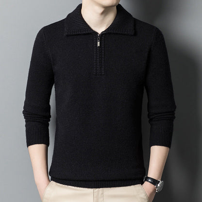 Poloshirt met halve rits | Wijnand