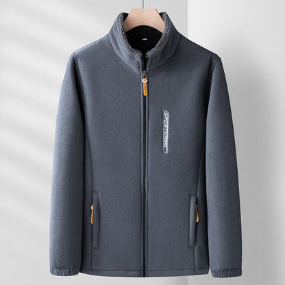 Fleece jack met warme voering | Adriaan